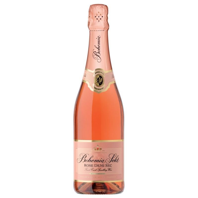 Bohemia sparkling wine Rose 0,75l